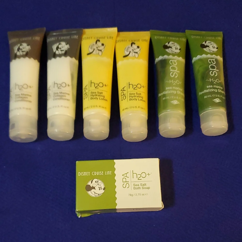 Disney Cruise Line Spa H2O+ Exclusive And Retired Sea Marine Products